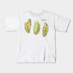 Euglena Protozoan Illustration Kids T-Shirt